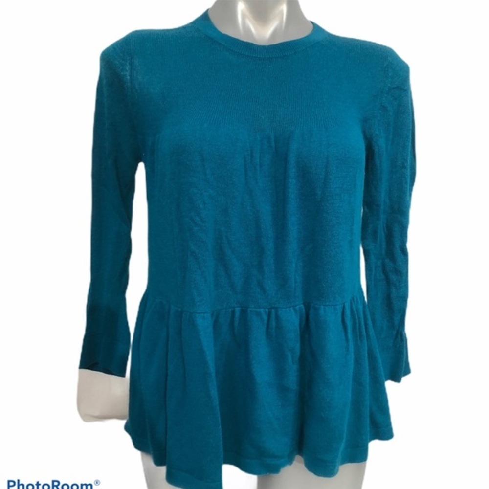 💥💥 SALE! 5 / $25 💥💥 Halogen teal color loose top, EUC